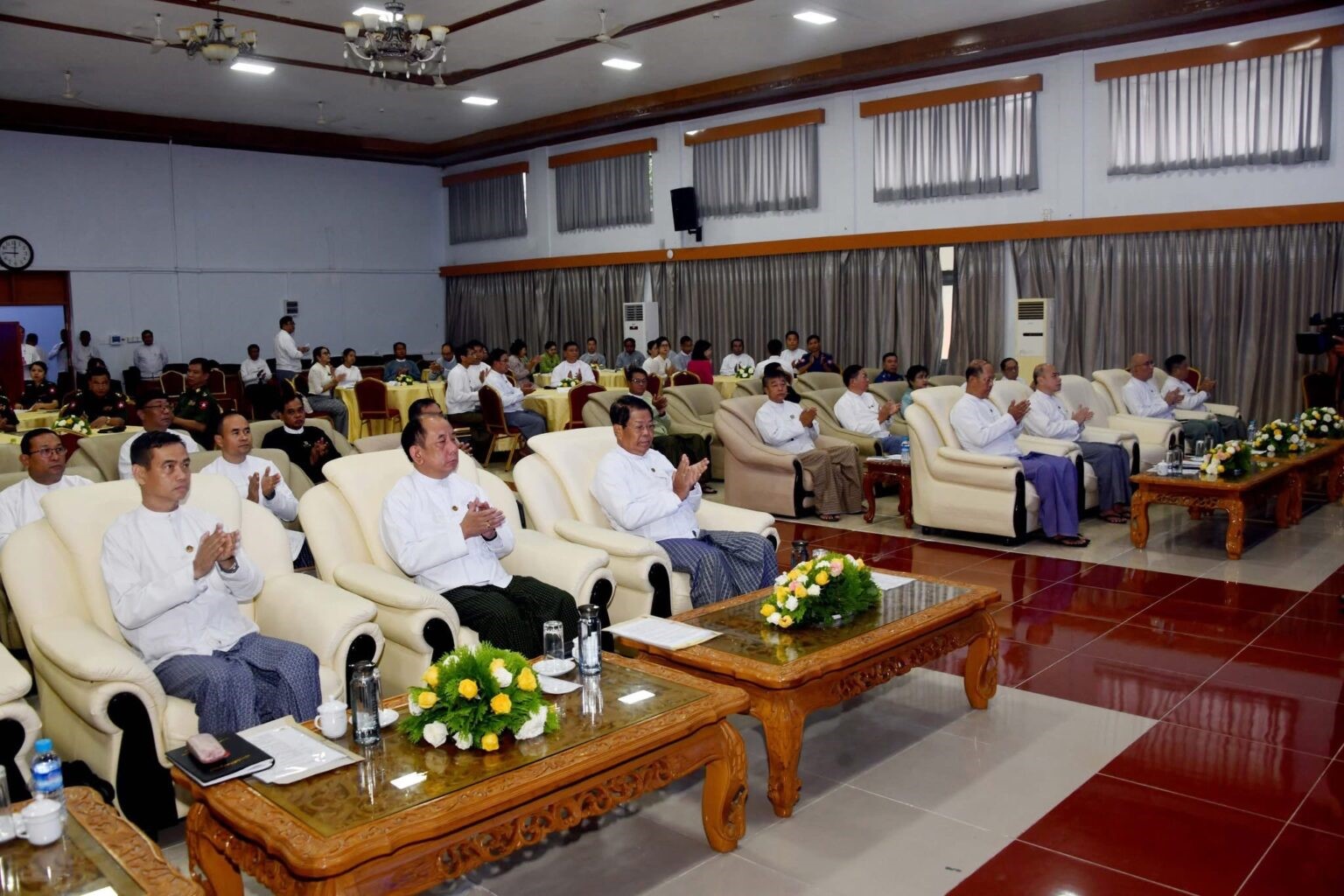 မြန်မာနိုင်ငံ၏ အပြည်ပြည်ဆိုင်ရာနယ်နိမိတ်အကြောင်း သိကောင်းစရာ အလုပ်ရုံဆွေးနွေးပွဲ သို့ ကမ်းခြေစောင့်တပ်ဖွဲ့ကြီးကြပ်ရေးမှူးချုပ် တက်ရောက်